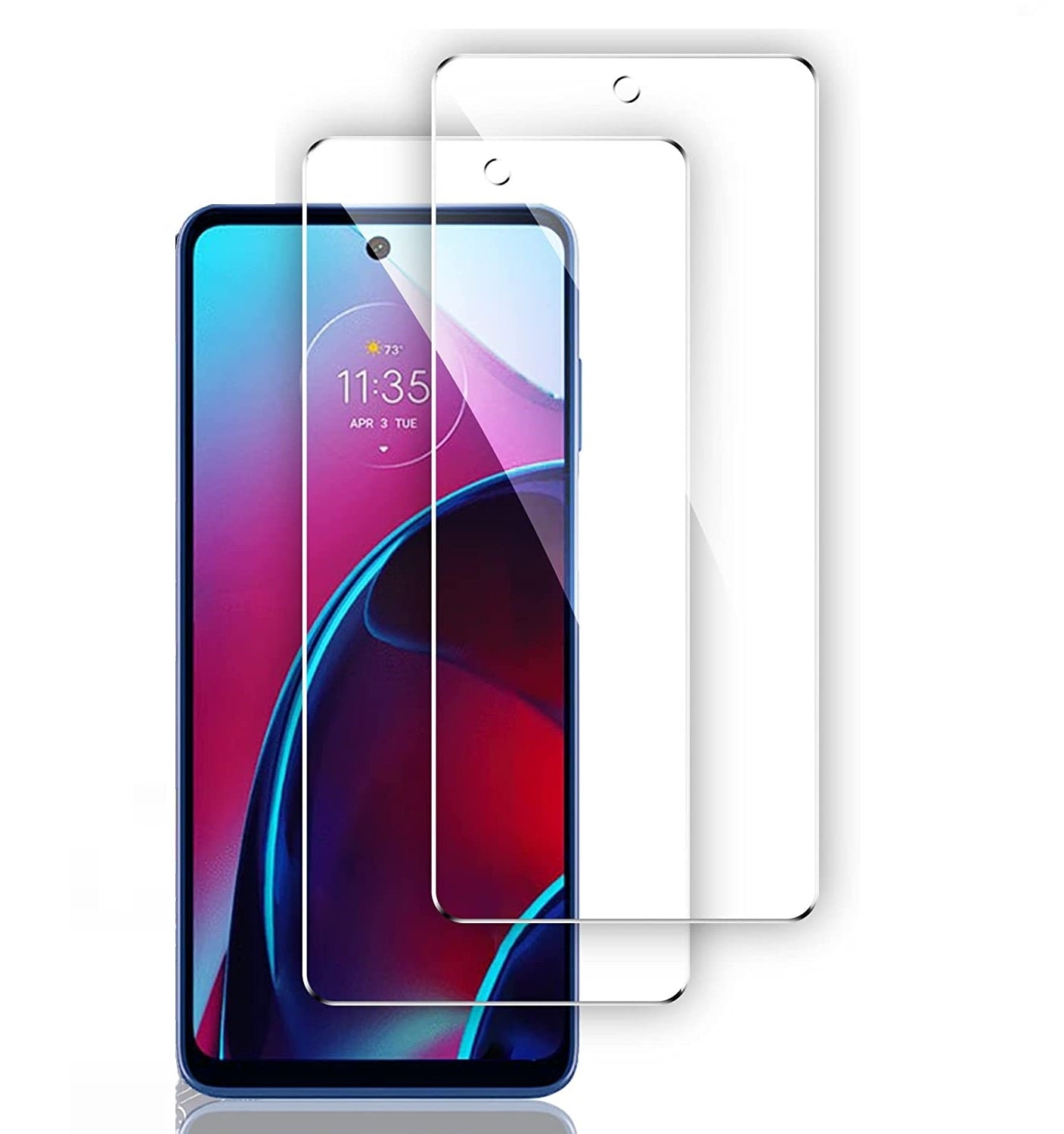 (2 Packs) Tempered Glass Screen Protector for Motorola Moto G Stylus 5G (2022) (2 Packs) Tempered Glass Screen Protector for Motorola Moto G Stylus 5G (2022)